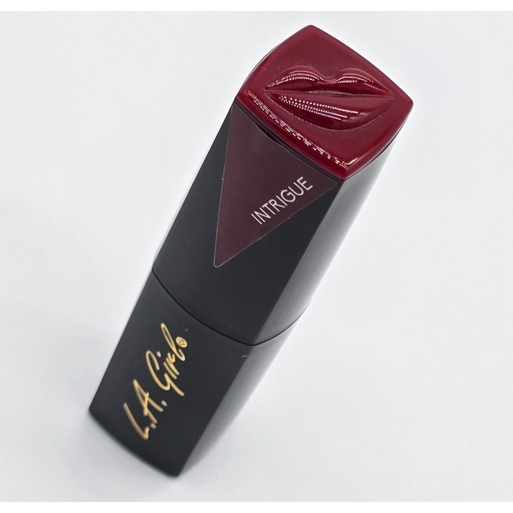 L.A. Girl Lipstick GLC587 Intrigue Deep Burgundy Wine Matte 0.11 oz 3.2g New